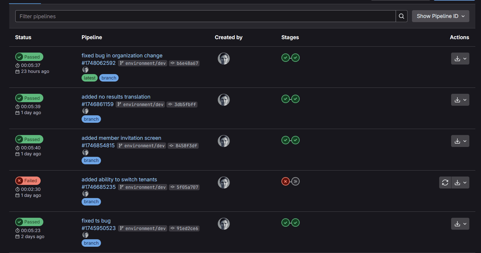 Automated CI/CD Pipeline